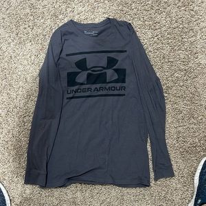 Under Armour, long sleeve, tea, heat gear, size small